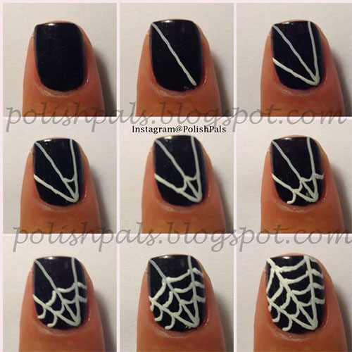 Step-By-Step-Halloween-Nail-Art-Tutorials-For-Learners-2021-3