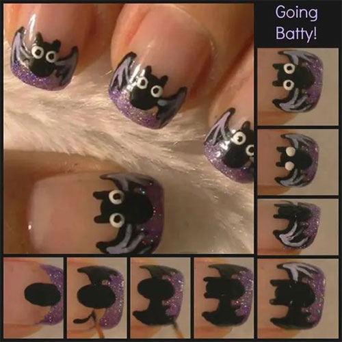 Step-By-Step-Halloween-Nail-Art-Tutorials-For-Learners-2021-4