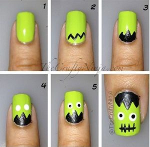 Step By Step Halloween Nail Art Tutorials For Learners 2021 | Modern ...