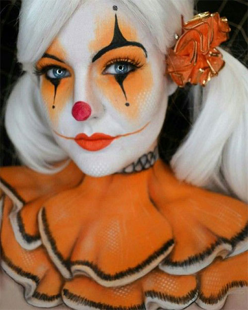 Creepy-Clown-Halloween-Makeup-Looks-2021-3