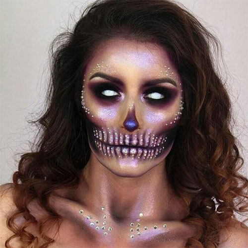 Halloween-Skull-Makeup-Looks-2021-Skeleton-Makeup-Ideas-14