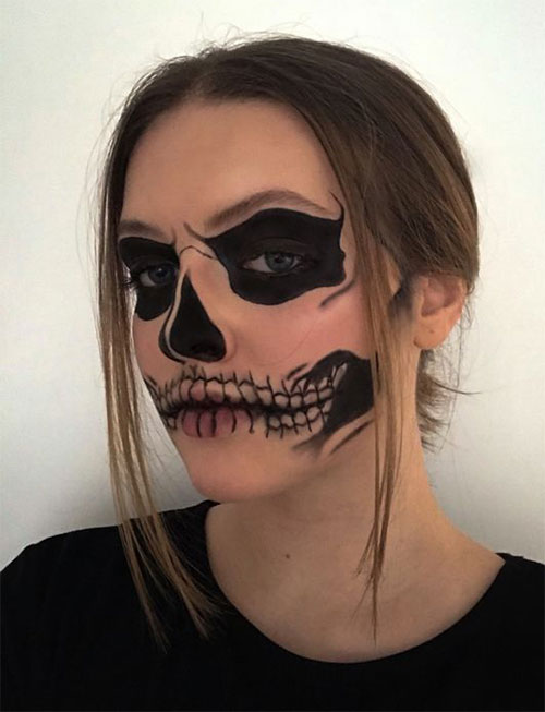 Halloween-Skull-Makeup-Looks-2021-Skeleton-Makeup-Ideas-9
