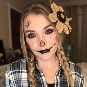Scary Scarecrow Halloween Makeup Looks 2021 | Modern Fashion Blog