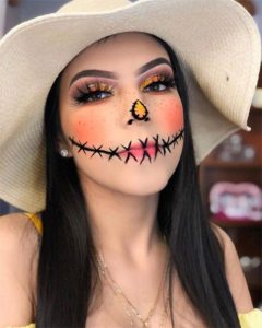Scary Scarecrow Halloween Makeup Looks 2021 | Modern Fashion Blog