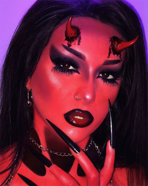 Spooky-Halloween-Devil-Makeup-Ideas-2021-Scary-Face-Makeup-5