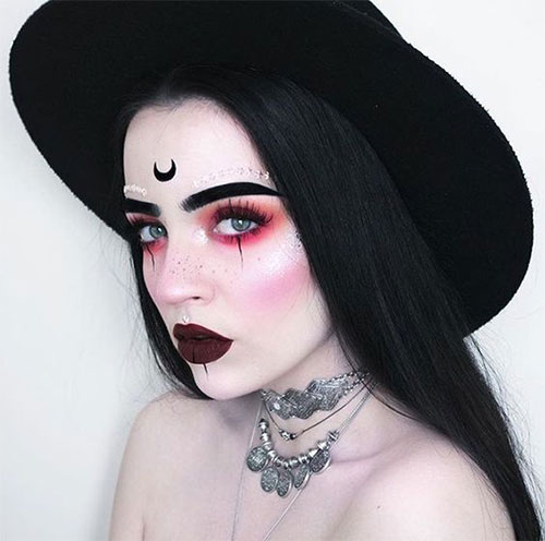 Witch-Halloween-Make-Up-Looks-Ideas-2021-2