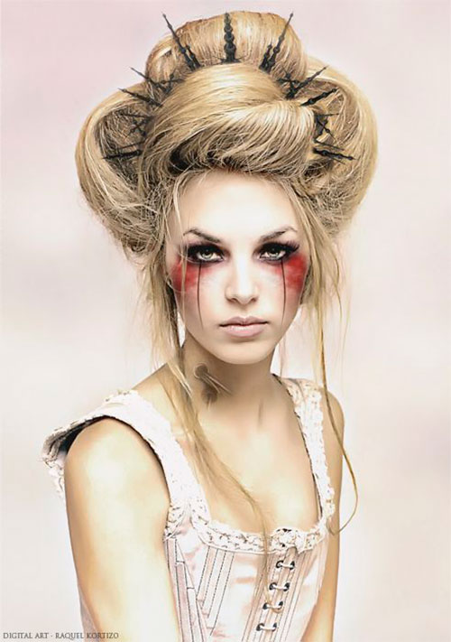 Crazy-Scary-Halloween-Hairstyle-Ideas-2021-11