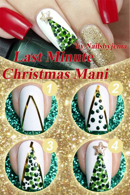 Christmas-Nail-Art-Tutorials-For-Beginners-Learners-2021-13