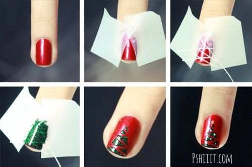 Christmas-Nail-Art-Tutorials-For-Beginners-Learners-2021-18