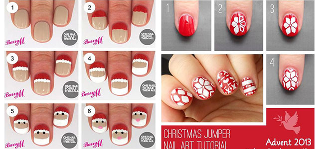 Christmas-Nail-Art-Tutorials-For-Beginners-Learners-2021-F