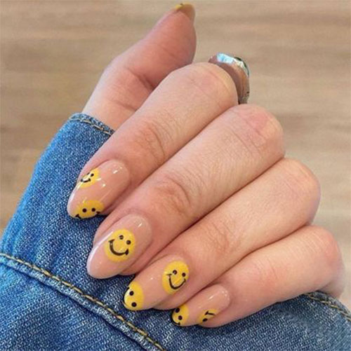 Smiley-Face-Nail-Art-Designs-That-ll-Boost-Your-Mood-14