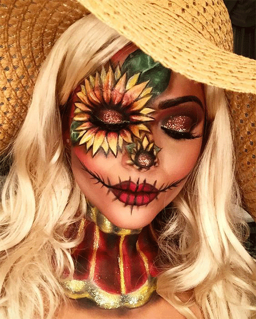 12-Incredible-Scarecrow-Halloween-Makeup-Ideas-For-2022-9