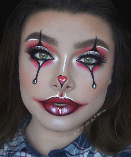 Creepy-Clown-Halloween-Makeup-Looks-To-Try-In-2022-11