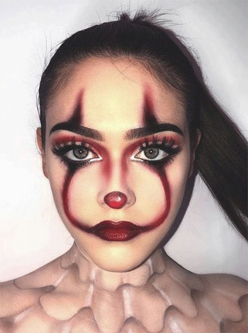 Creepy-Clown-Halloween-Makeup-Looks-To-Try-In-2022-4