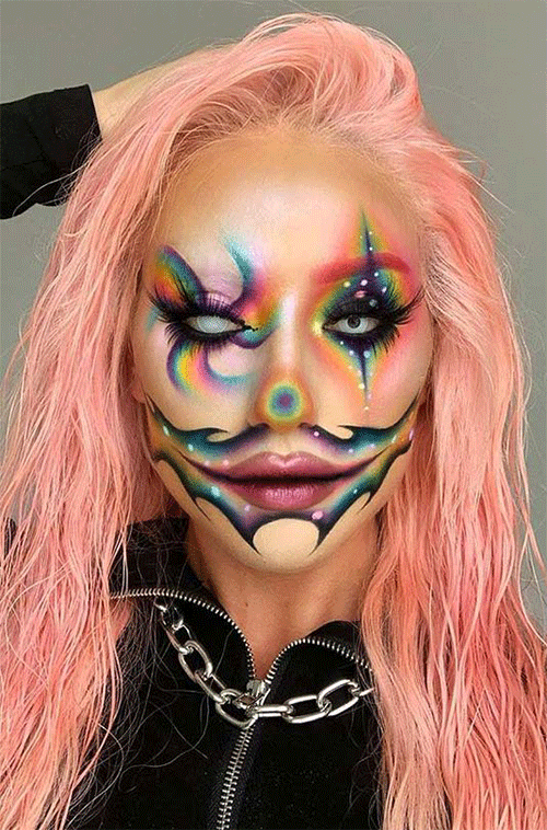 Creepy-Clown-Halloween-Makeup-Looks-To-Try-In-2022-7