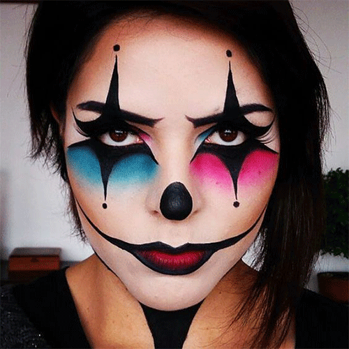 Creepy-Clown-Halloween-Makeup-Looks-To-Try-In-2022-9