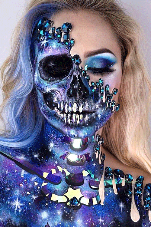 Galaxy-Halloween-Makeup-Ideas-For-Halloween-In-2022-13