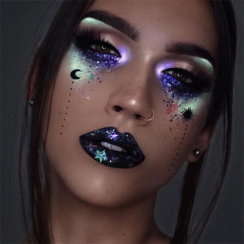 Galaxy-Halloween-Makeup-Ideas-For-Halloween-In-2022-2