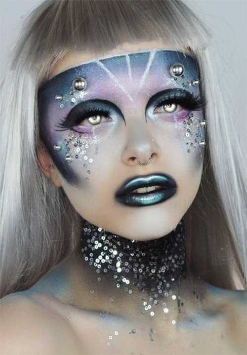 Galaxy-Halloween-Makeup-Ideas-For-Halloween-In-2022-8