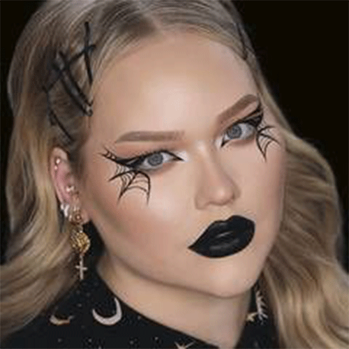 Halloween-Makeup-Spider-Makeup-Trend-For-2022-11