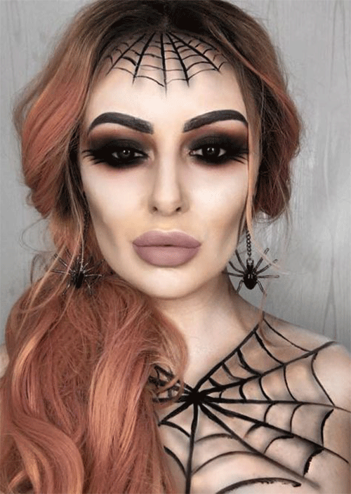 Halloween-Makeup-Spider-Makeup-Trend-For-2022-3