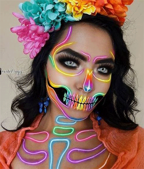 Neon-Halloween-Makeup-Ideas-For-An-Extremely-Spooky-Evening-1