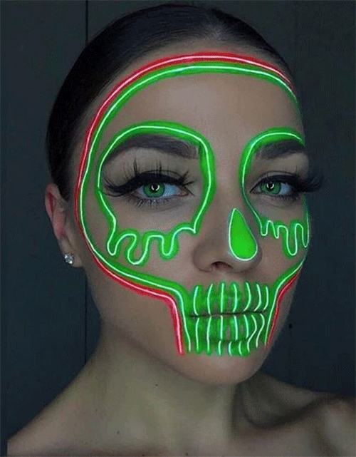 Neon-Halloween-Makeup-Ideas-For-An-Extremely-Spooky-Evening-3