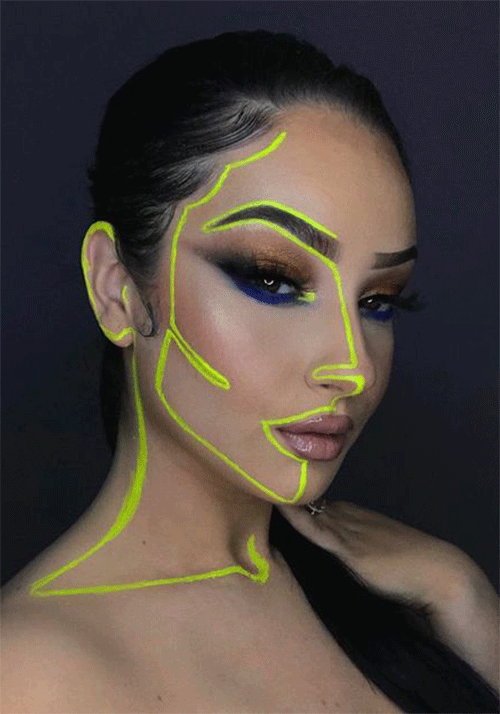 Neon-Halloween-Makeup-Ideas-For-An-Extremely-Spooky-Evening-4