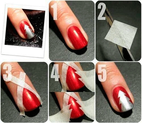 Christmas-Nail-Art-Tutorials-For-Beginners-Learners-10