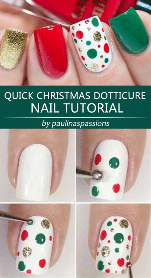Christmas-Nail-Art-Tutorials-For-Beginners-Learners-11