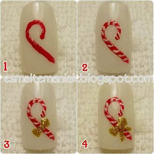 Christmas-Nail-Art-Tutorials-For-Beginners-Learners-3