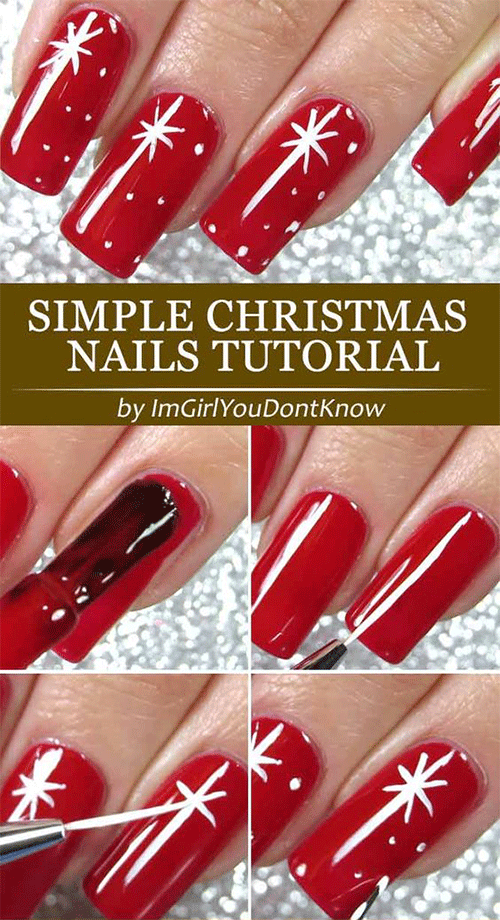 Christmas-Nail-Art-Tutorials-For-Beginners-Learners-6