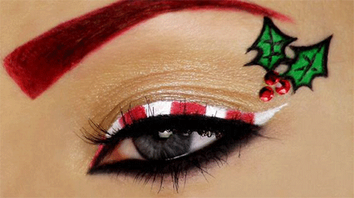 10-Amazingly-Beautiful-Christmas-Candy-Cane-Eyeliner-Looks-10