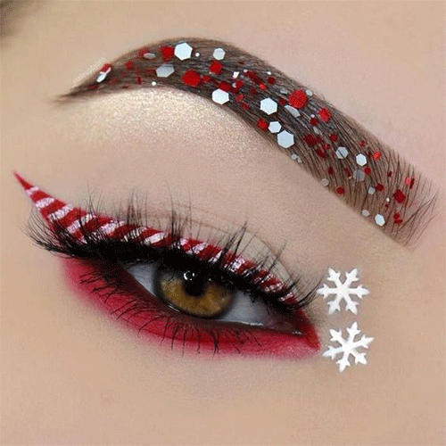 10-Amazingly-Beautiful-Christmas-Candy-Cane-Eyeliner-Looks-8