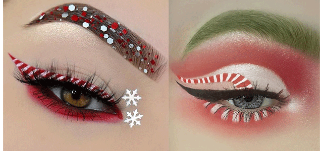 10-Amazingly-Beautiful-Christmas-Candy-Cane-Eyeliner-Looks-F