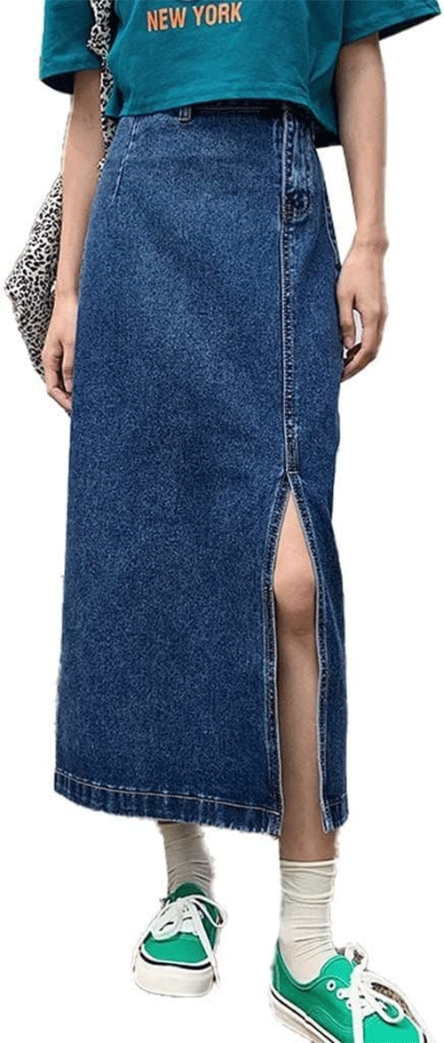 From-Classic-To-Trendy-How-to-Wear-A-Maxi-Denim-Skirt-In-2023-12