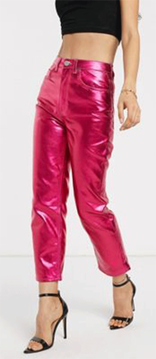 Shine-Like-A-Star-With-Metallic-Faux-Leather-Pants-4