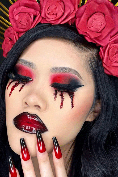 Create-Terrifying-Bleeding-Eyes-Makeup-This-Halloween-2023-1