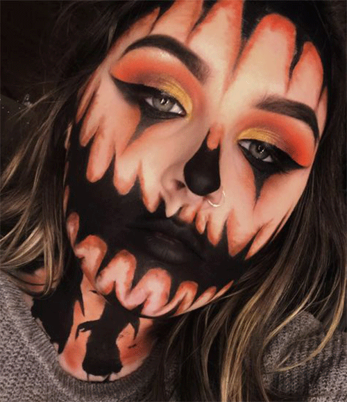 Inspiring-Pumpkin-Face-Makeup-Ideas-You-ll-Adore-10