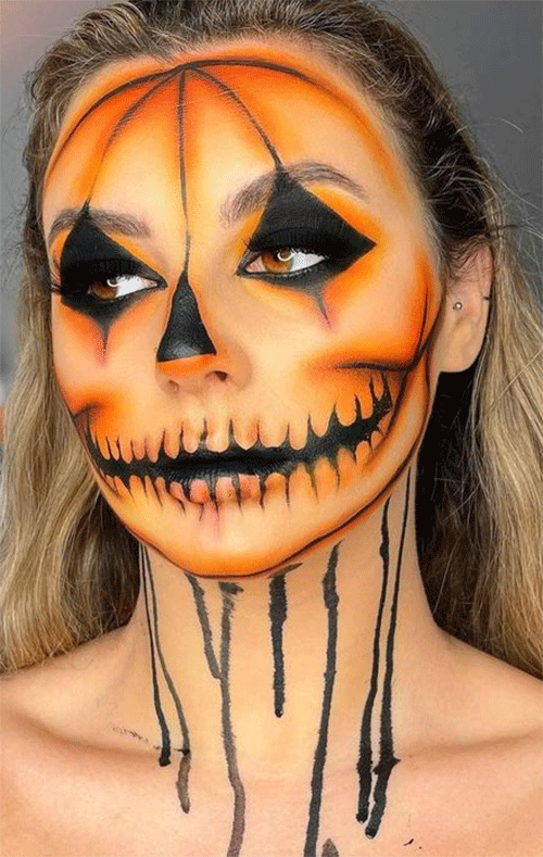 Inspiring-Pumpkin-Face-Makeup-Ideas-You-ll-Adore-9