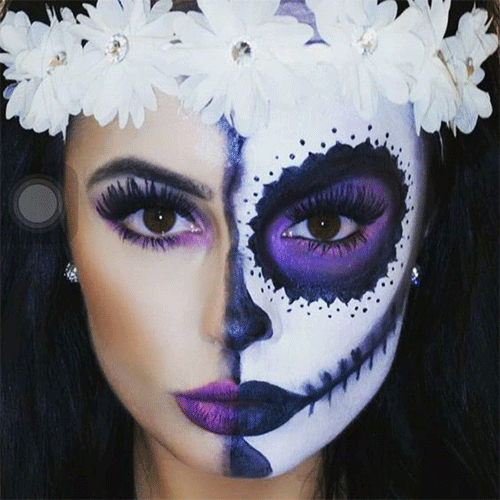 Purple-Halloween-Makeup-Looks-For-Your-Costume-1