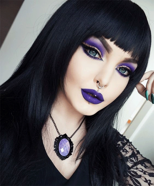 Purple-Halloween-Makeup-Looks-For-Your-Costume-13