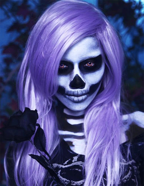 Purple-Halloween-Makeup-Looks-For-Your-Costume-2
