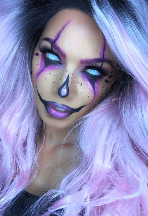 Purple-Halloween-Makeup-Looks-For-Your-Costume-3
