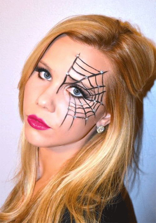 Best-Scary-Spider-Web-Makeup-Looks-To-Try-This-Halloween-14