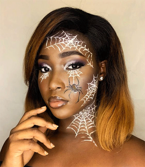 Best-Scary-Spider-Web-Makeup-Looks-To-Try-This-Halloween-4