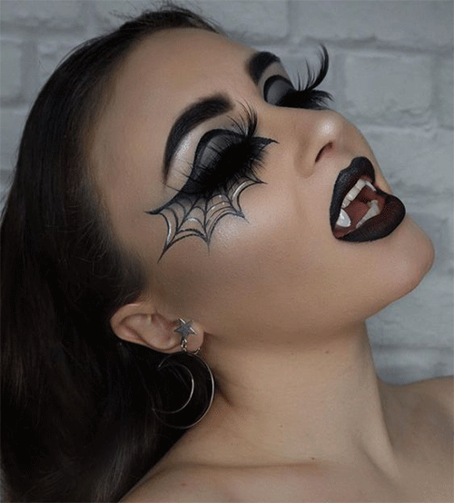 Best-Scary-Spider-Web-Makeup-Looks-To-Try-This-Halloween-7
