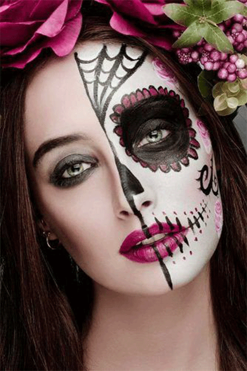 Best-Sugar-Skull-Makeup-Looks-For-Halloween-2023-11