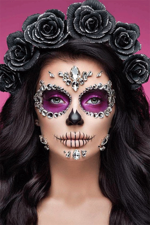 Best-Sugar-Skull-Makeup-Looks-For-Halloween-2023-12