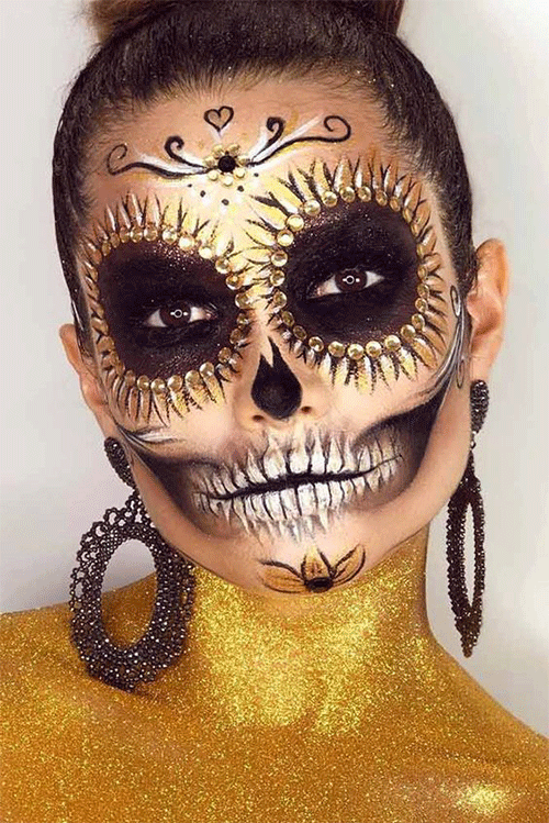 Best-Sugar-Skull-Makeup-Looks-For-Halloween-2023-3